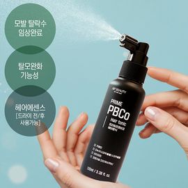 Prime PBCO Hair Tonic 100ml 3.38 fl. oz. – 10,000 ppm Caffeine, Hair Loss Relief, Volumizing, Mild Acidic Formula with Biotin & Coenzyme Q10 _ Made in KOREA
